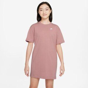 Nike Girls T-Shirt Dress,‎ Medium, Pink